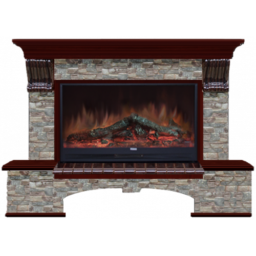 Бостон Грот цветной 86 (красное дерево)+Premier S86