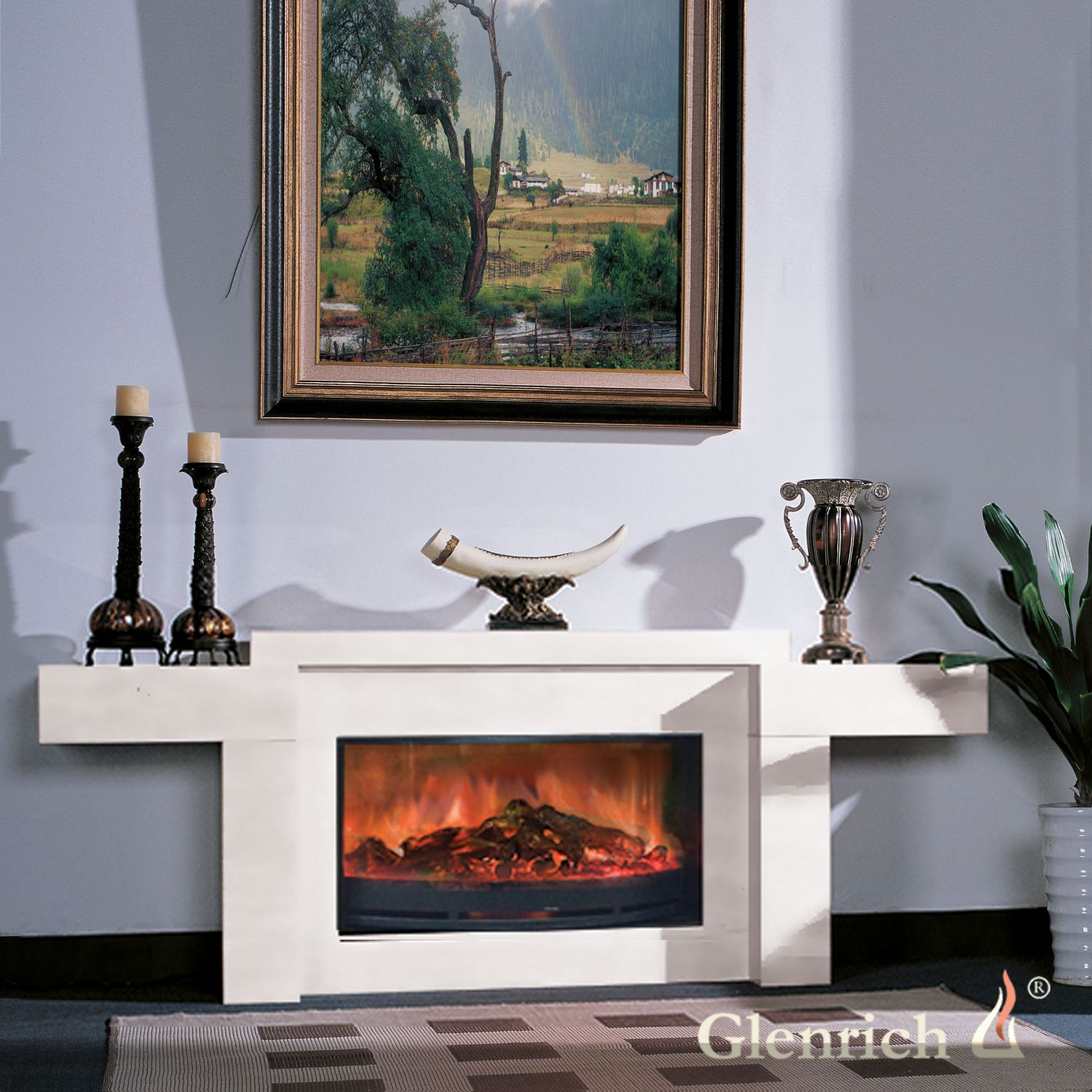 Электрокамин «Европа Delux R86»