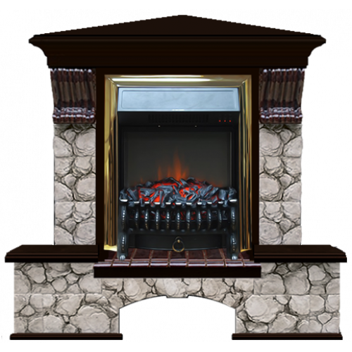 Бостон К Карелия угловой (венге)+Fobos Brass