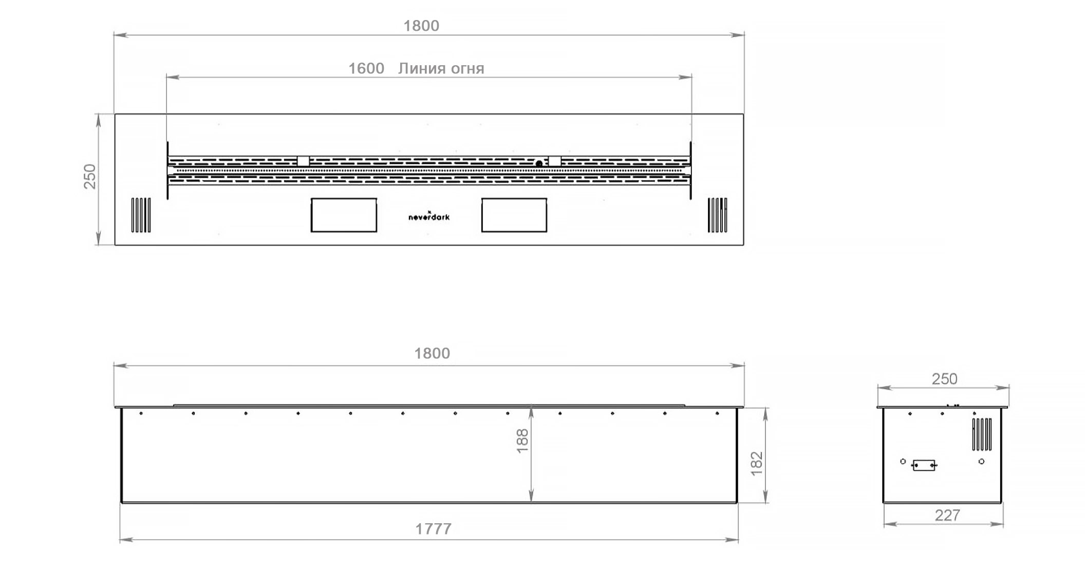 Автоматический биокамин 1800 Premium по цене 471 324 руб.