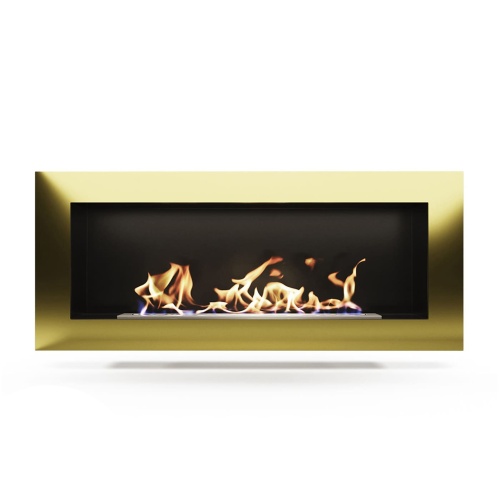 Биокамин "Русский огонь" Барокко 1200V встраиваемый с защитным стеклом