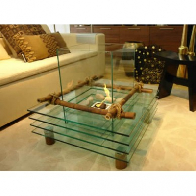 Биокамин GLASS BAMBOO