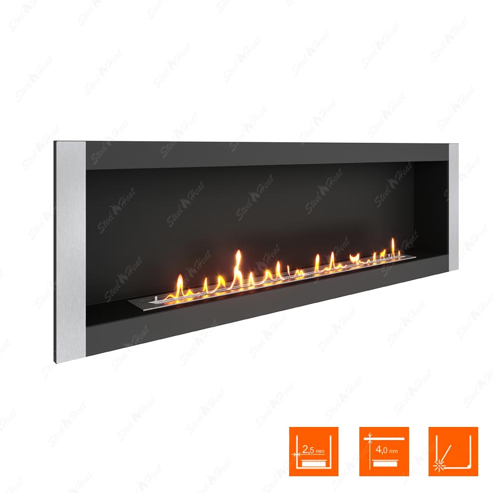 Биокамин SteelHeat ONE-V 1700 по цене 67 410 руб.