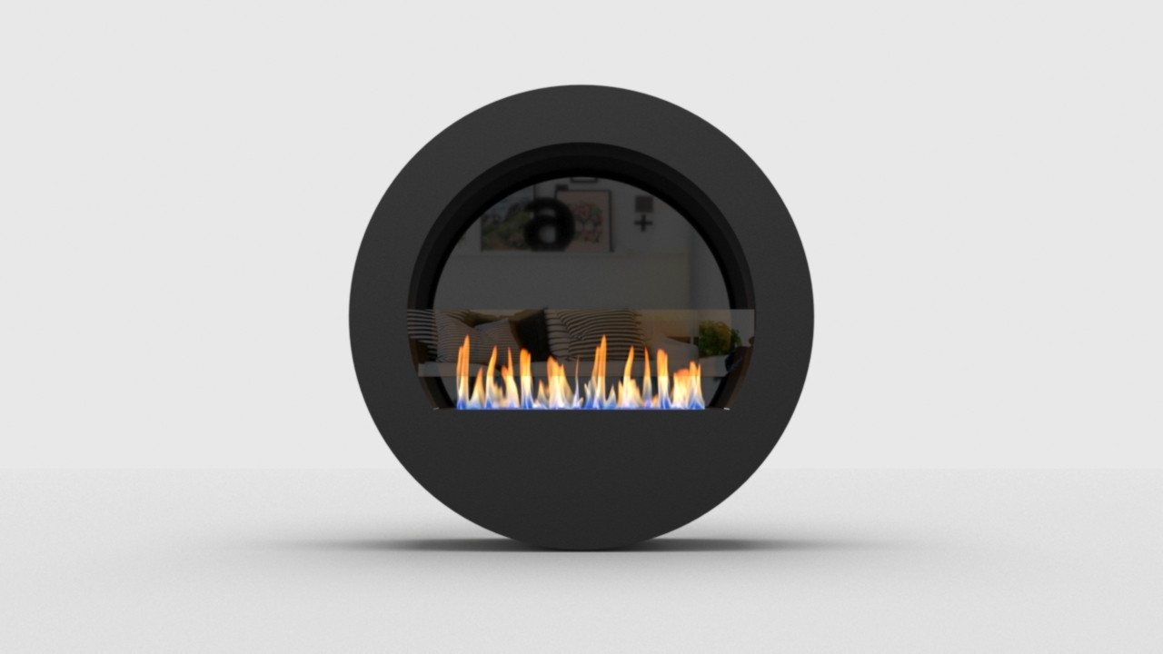 Биокамин "Русский огонь" Сансет чёрный по цене 32 450 руб.