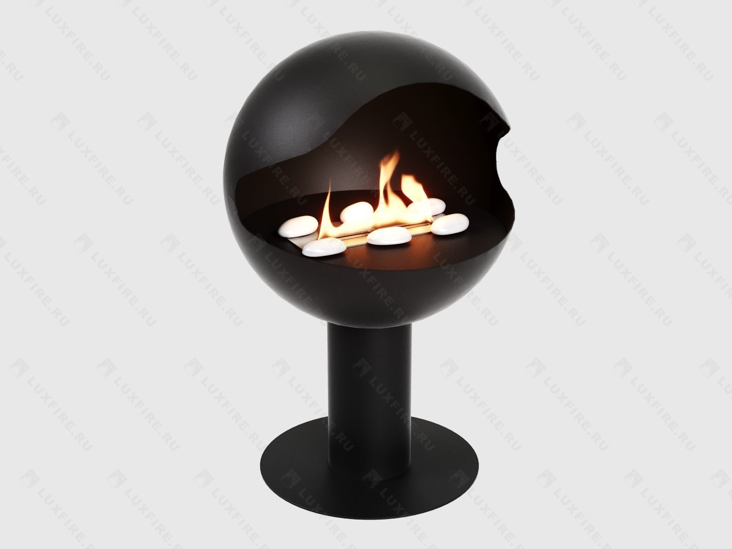 Напольный биокамин Lux Fire "Джон Сильвер" по цене 149 500 руб.