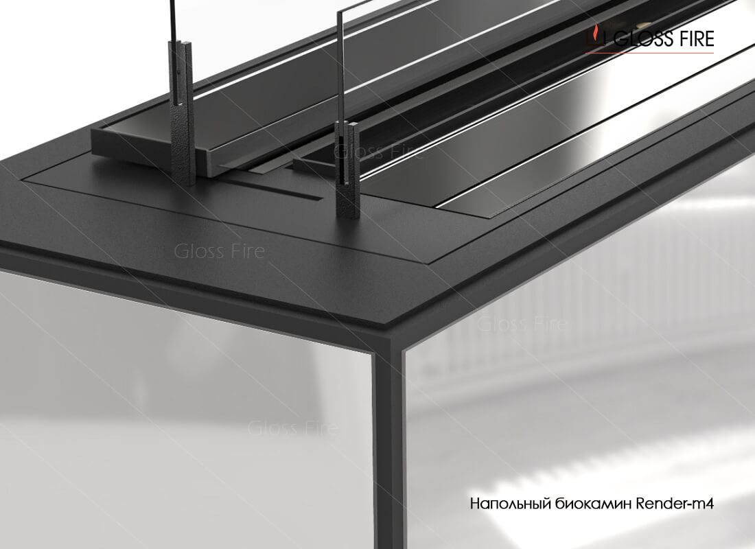 Напольный биокамин Render-m4 по цене 117 700 руб.