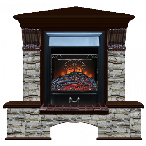 Бостон К Алтай угловой (дуб)+Majestic Black