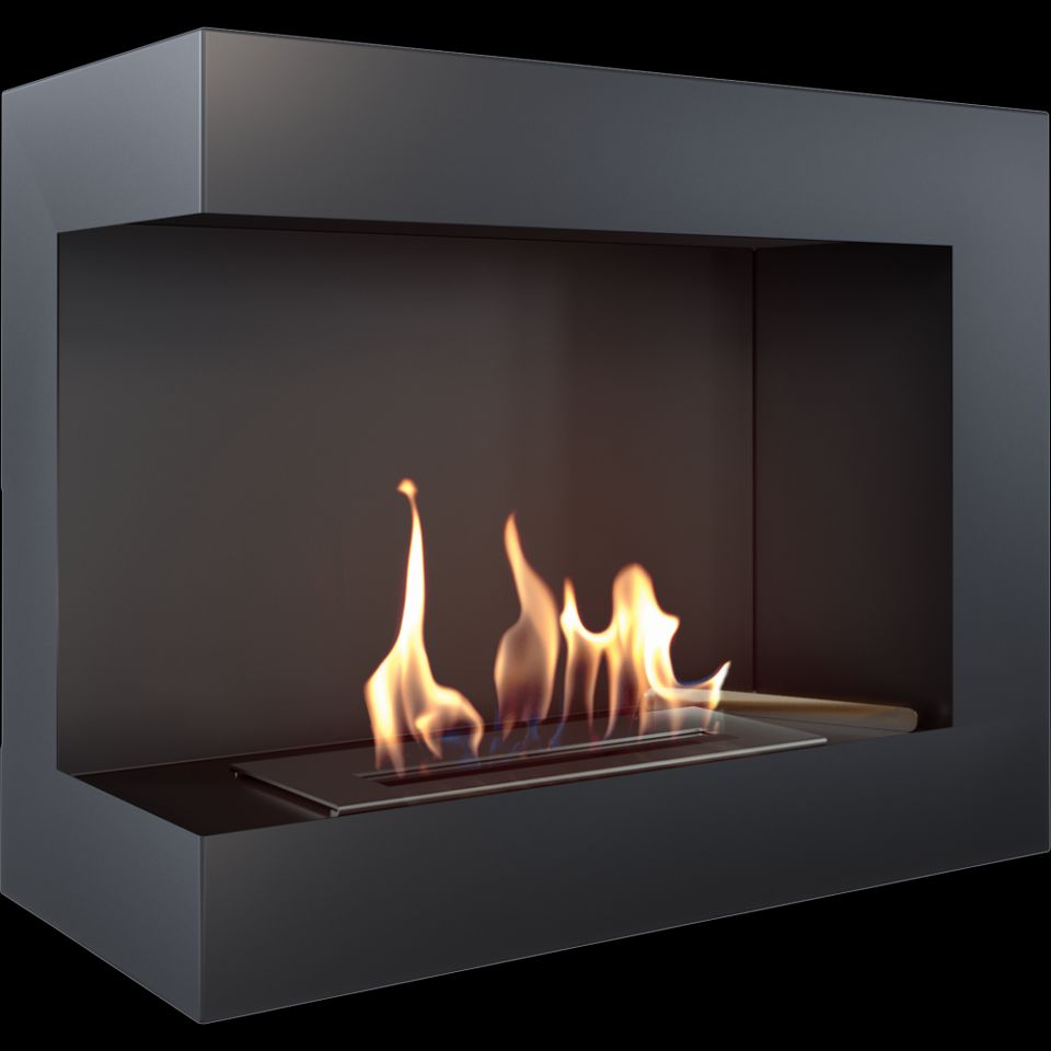 Биокамин Kratki DELTA/L/600 угловая по цене €447