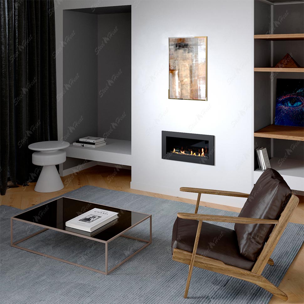 Биокамин SteelHeat ONE 800 XL стемалит по цене 33 216 руб.