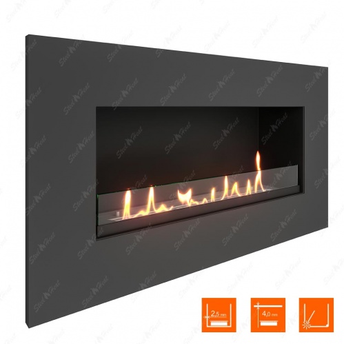 Биокамин SteelHeat GRAND 900 XL стекло