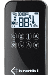 Газовая топка Kratki LEO/70/G20, магистральный газ