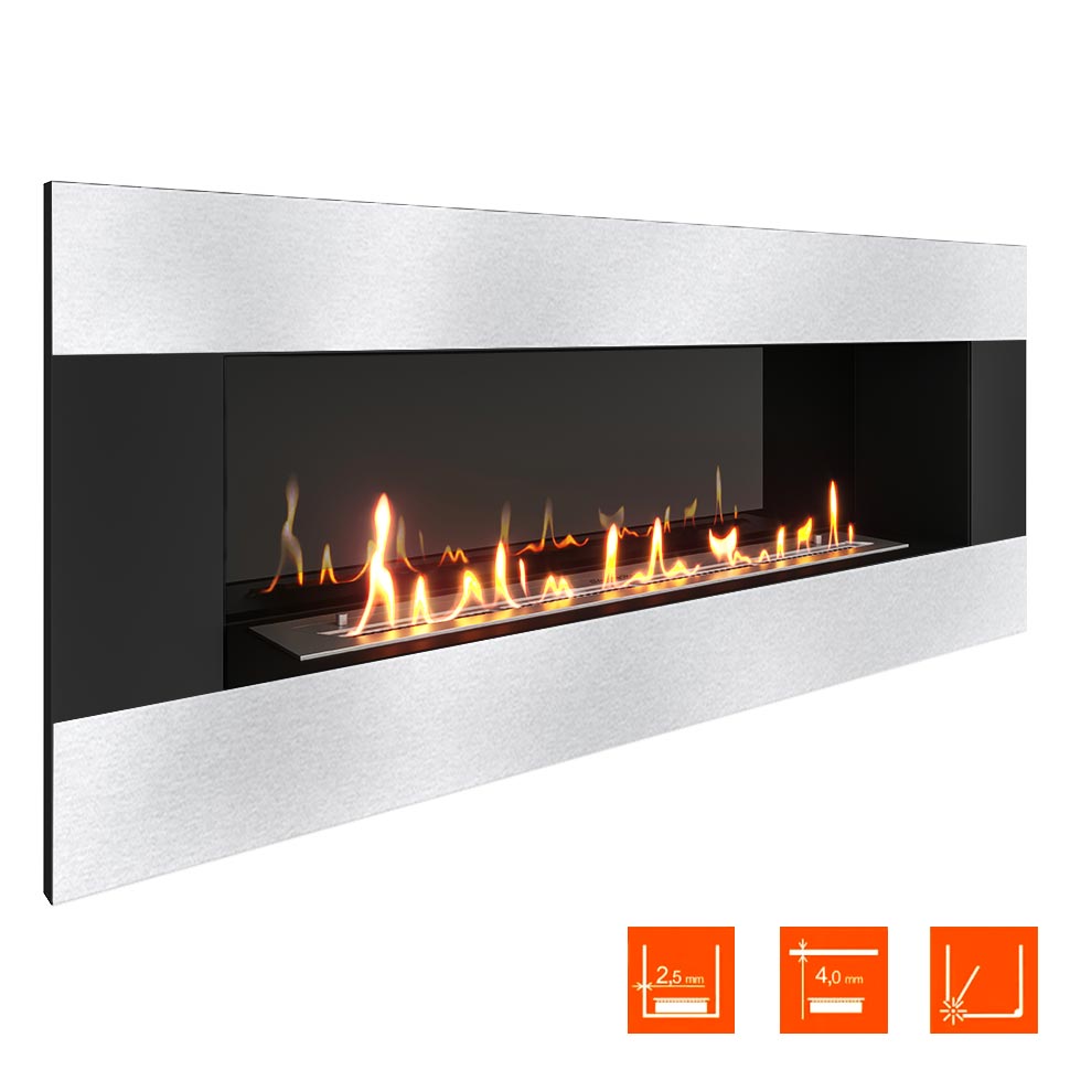 Биокамин SteelHeat GRAND-H 1200 XL стемалит по цене 49 264 руб.