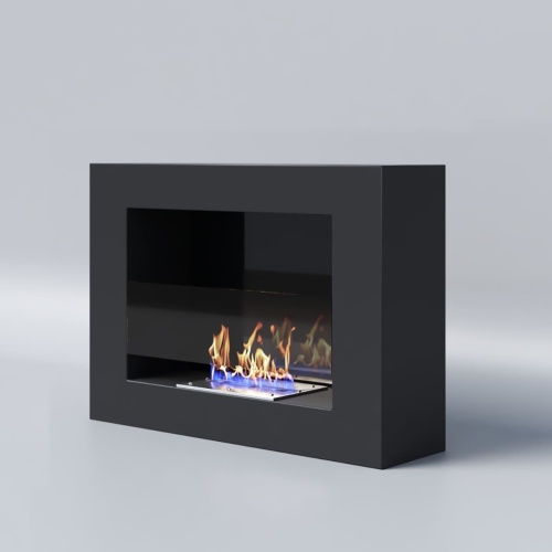 Биокамин "Русский огонь" Лайт 550N настенный с защитным стеклом