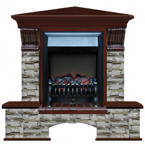 Бостон К Алтай угловой (красное дерево)+Fobos Black