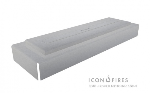 Каминная вставка GRAND XL FOLD INSERT Stainless Steel
