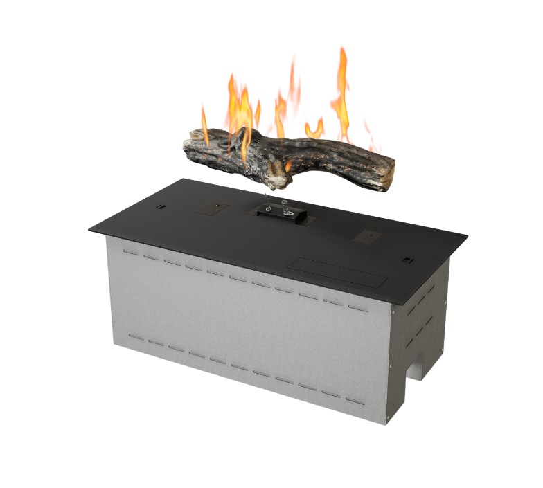 Биокамин Airtone LOG 1100 steel по цене 499 000 руб.