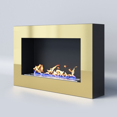 Биокамин "Русский огонь" Барокко 800N настенный (высота 500мм.)