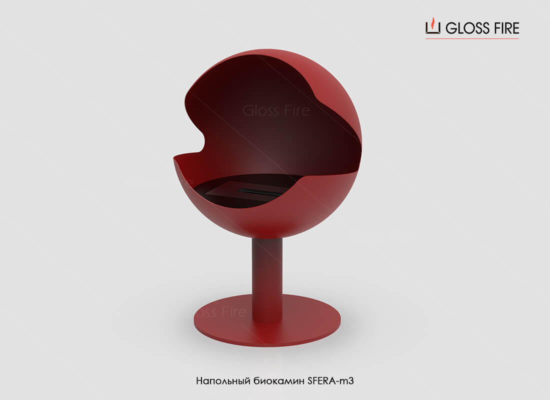 Напольный биокамин Sfera-m3 по цене 130 100 руб.