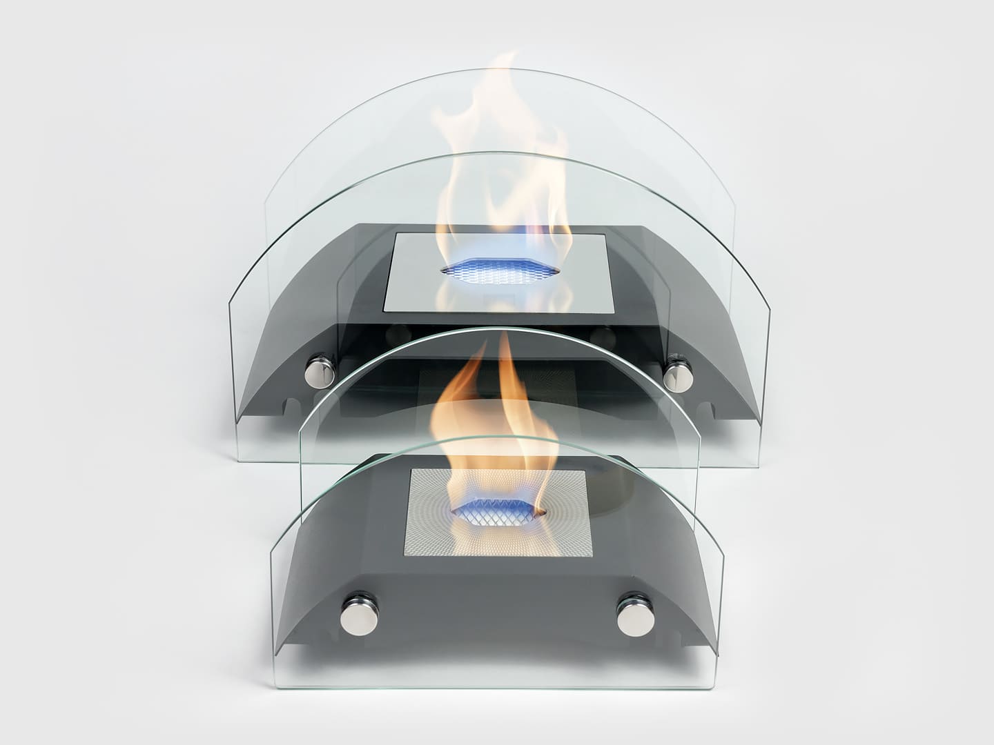 Настольный биокамин Lux Fire "Мост" M Чёрный по цене 12 030 руб.