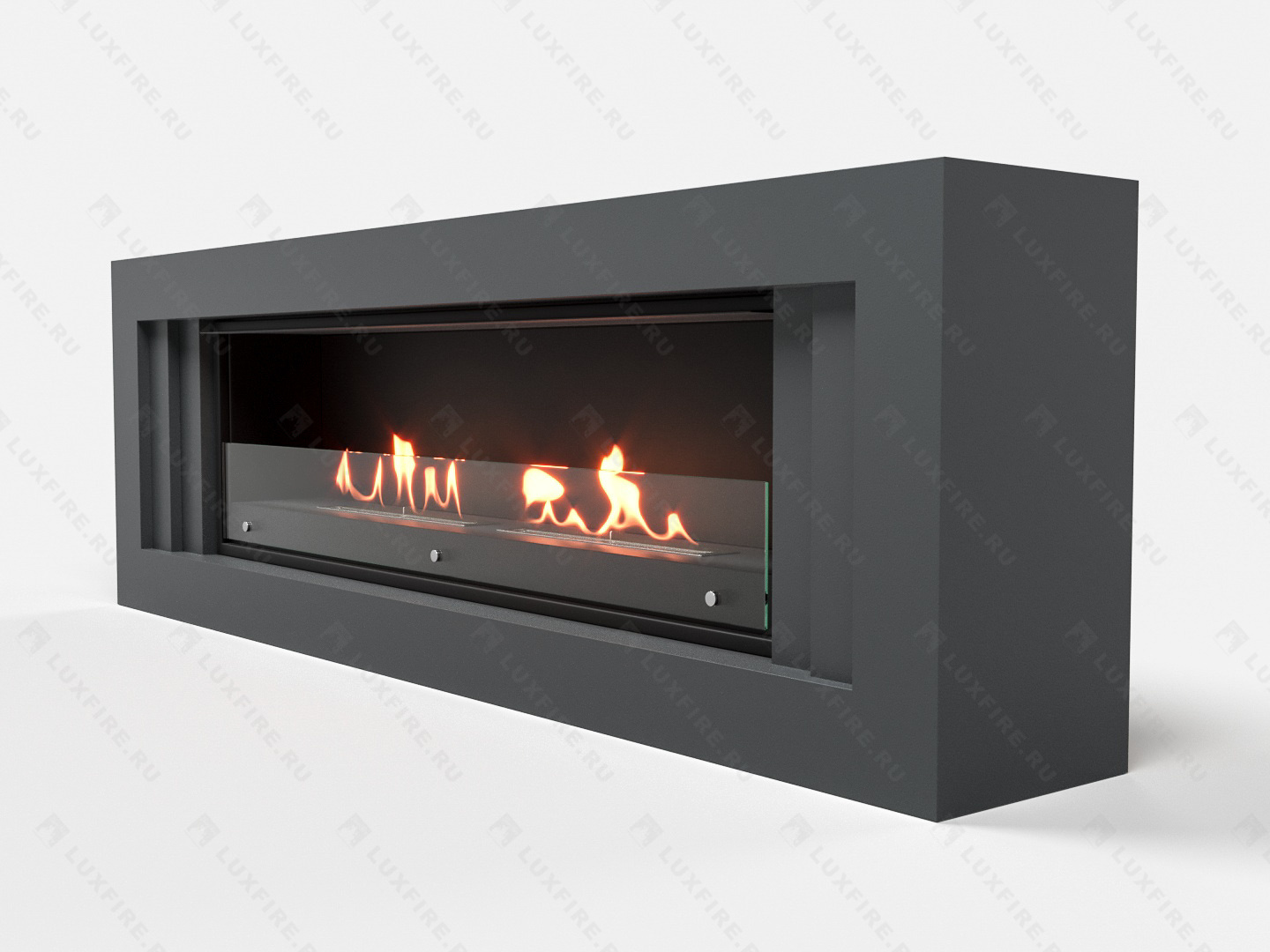 Биокамин Lux Fire с порталом Гринго 60, графит по цене 136 392 руб.