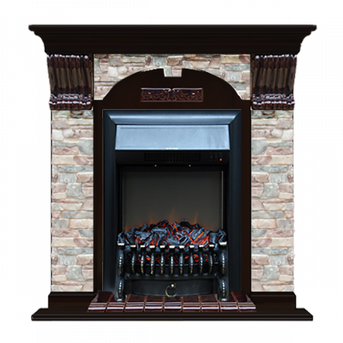 Арочный Грот цветной (венге)+Fobos Black