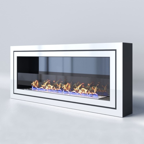 Биокамин "Русский огонь" Стенли 1100N настенный с защитным стеклом