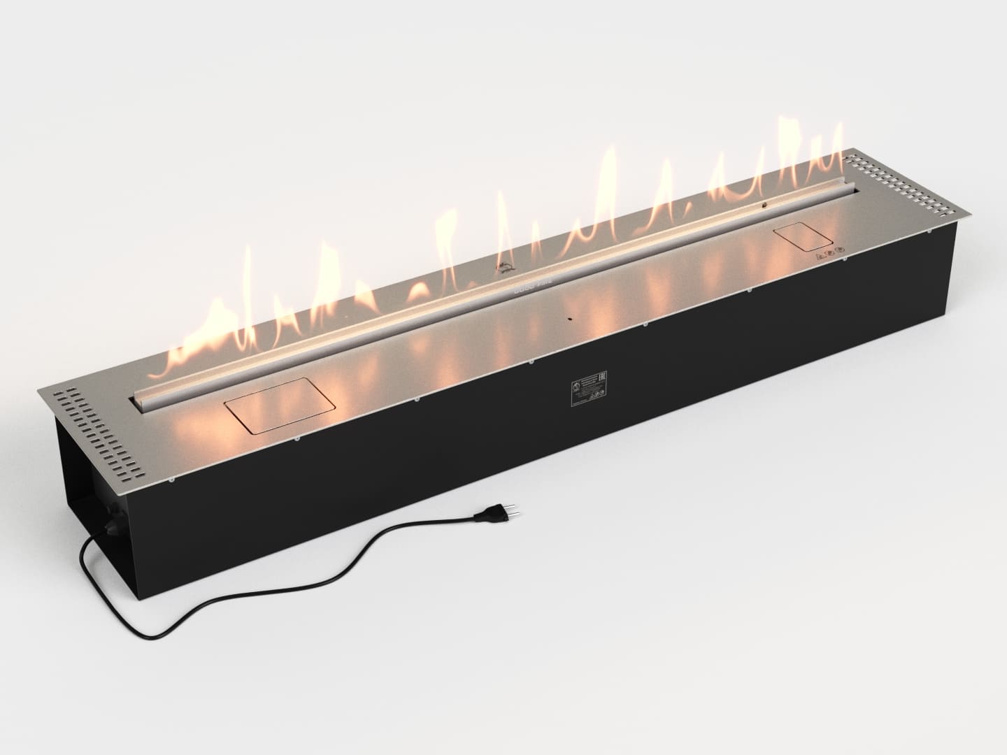 Автоматический биокамин Lux Fire Smart Flame 1400 INOX по цене 