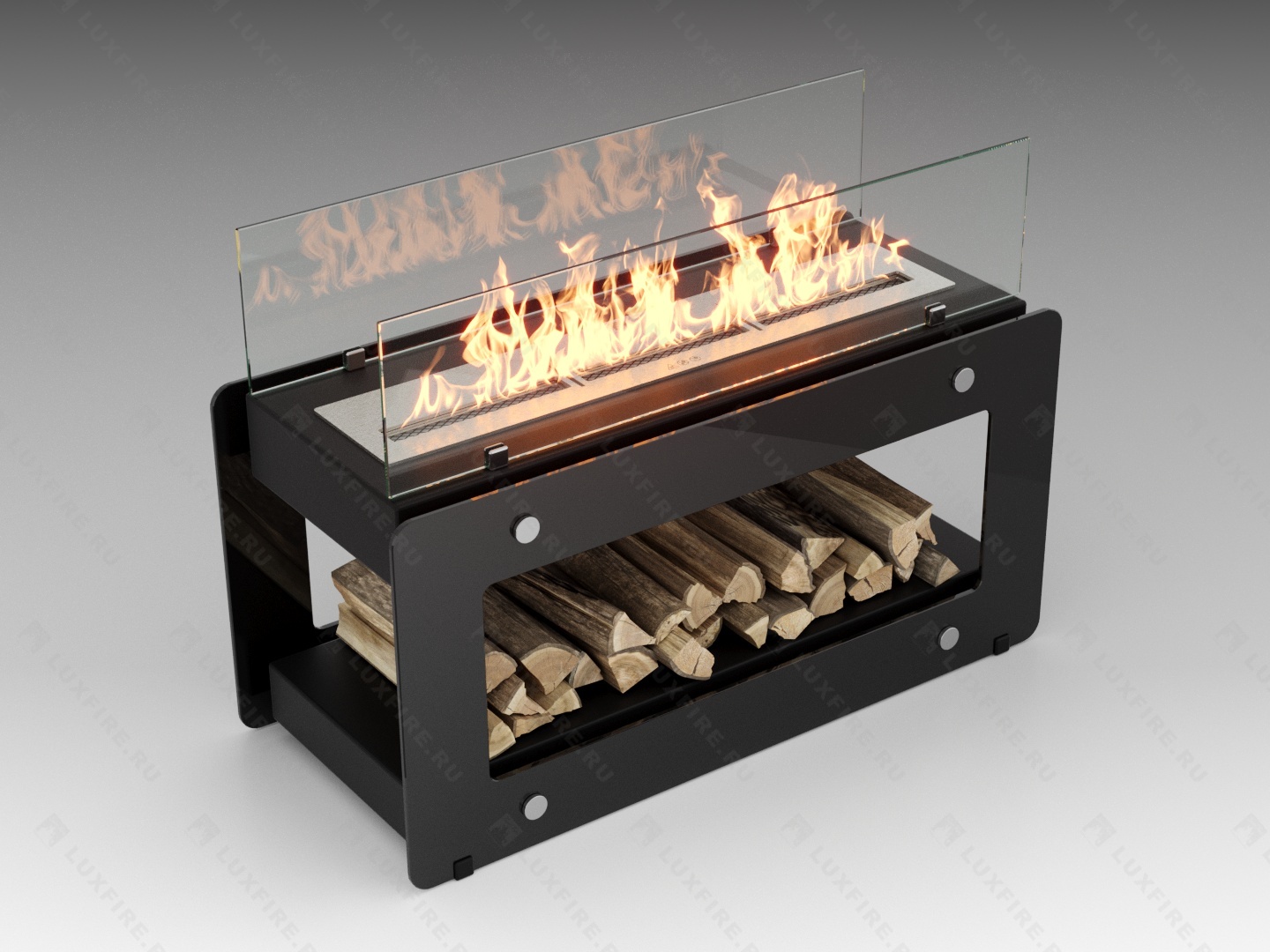 Напольный биокамин Lux Fire "Викинг" по цене 99 825 руб.