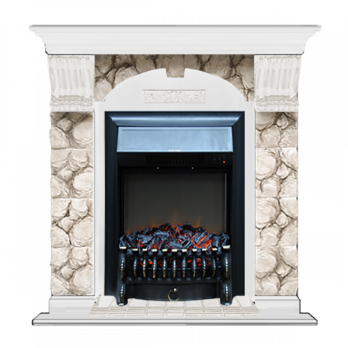 Арочный Карелия (белый)+Fobos Black