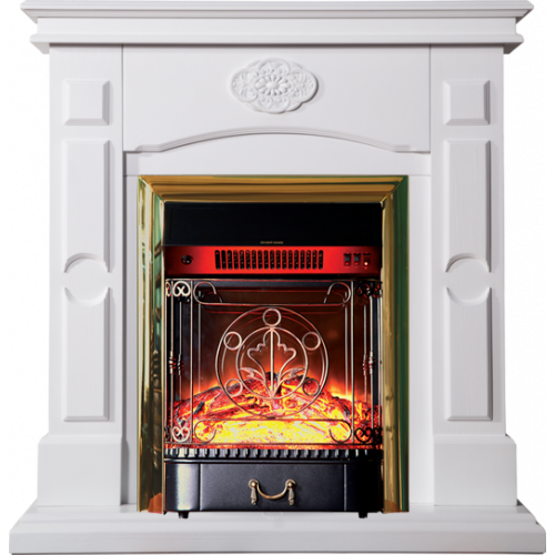 Мери (белый)+Majestic Brass