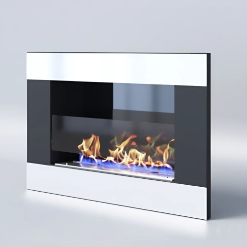 Биокамин "Русский огонь" Модерн 650V встраиваемый с защитным стеклом