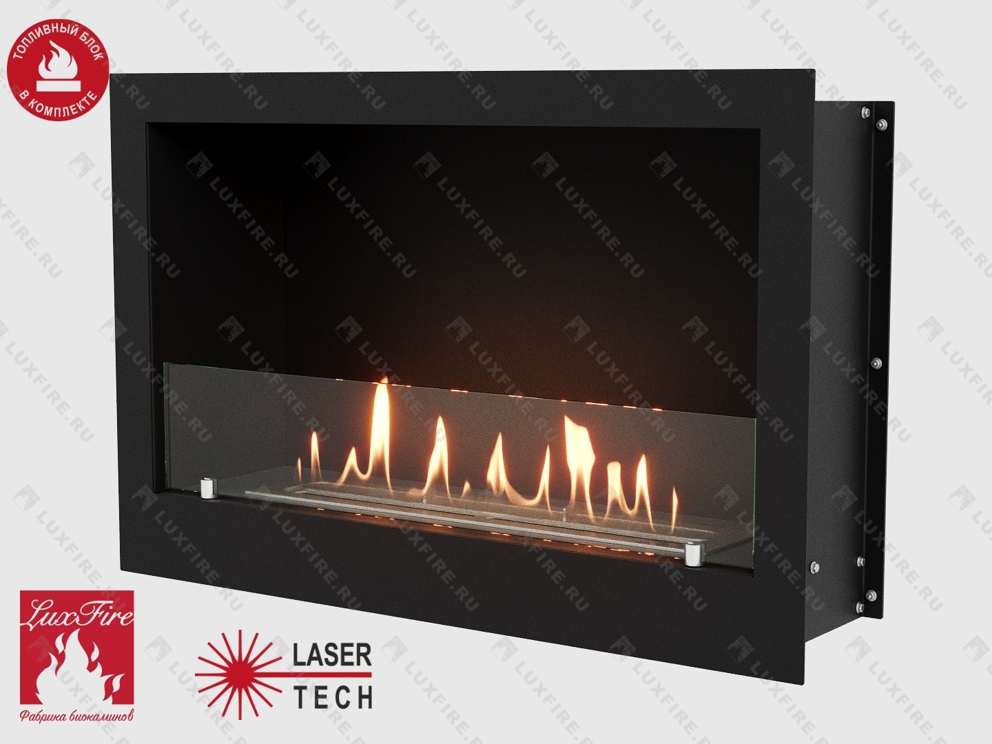 Встроенный биокамин Lux Fire Кабинет 730 S