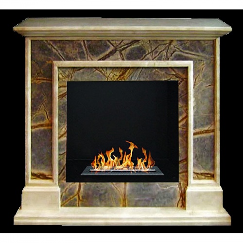 Биокамин ZeFire Melody мрамор