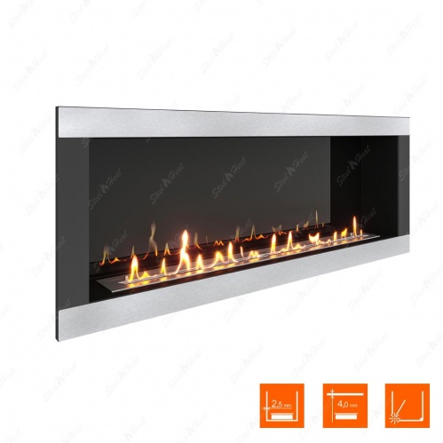 Биокамин SteelHeat ONE-H 1400 XL стемалит