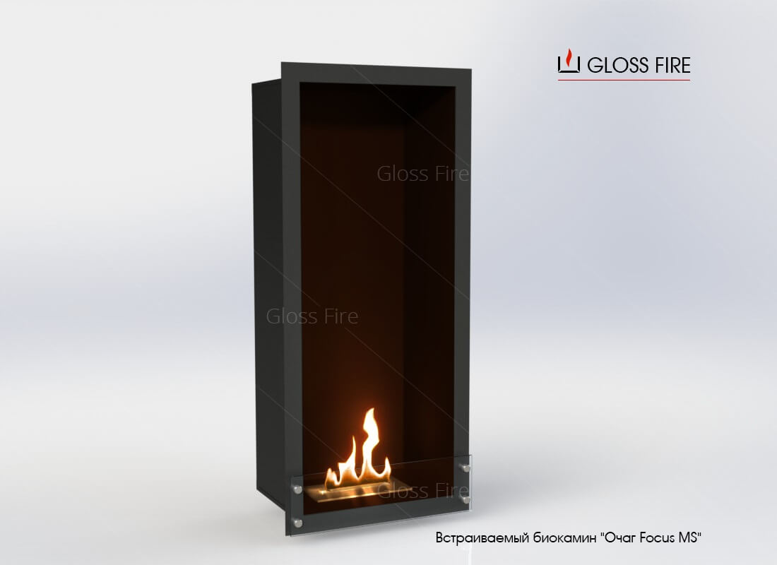 Встраиваемый биокамин Очаг Focus MS-арт.009 по цене 90 200 руб.