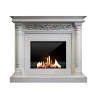 Биокамин в портале SteelHeat Valensia Lux, стекло, стемалит