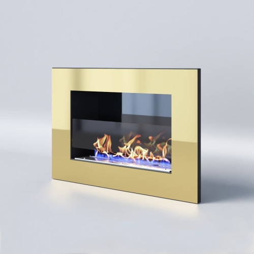 Биокамин "Русский огонь" Барокко 650V встраиваемый с защитным стеклом