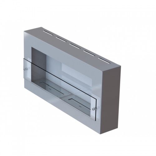 Биокамин Window Fat II Glass grey