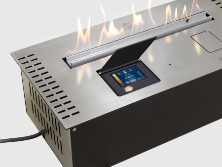 Автоматический биокамин Lux Fire Smart Flame 800 RC INOX по цене 310 970 руб.