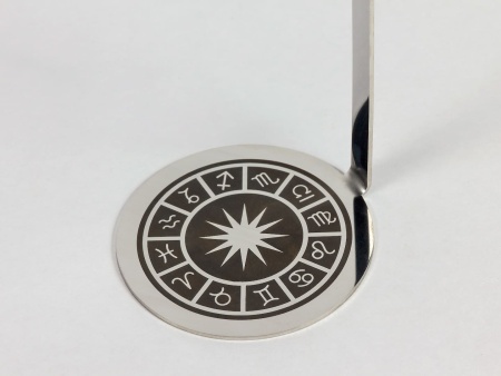 Настольный биокамин Lux Fire Зодиак "Близнецы" Чёрный по цене 15 000 руб.