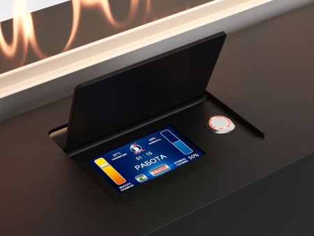 Автоматический биокамин Lux Fire Smart Flame 2000 Black по цене 