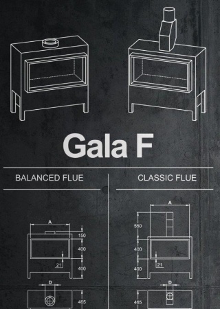 
Газовая топка Vero Design GA 6 F