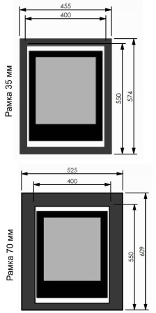 Газовый камин BellFires Unica 40