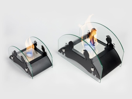 Настольный биокамин Lux Fire "Царский мост" M Чёрный по цене 13 305 руб.