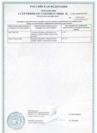 
Газовая топка Vero Design GA 5 H3