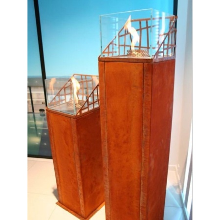 Механический напольный биокамин Decoflame Dubai Square по цене 155 000 руб.