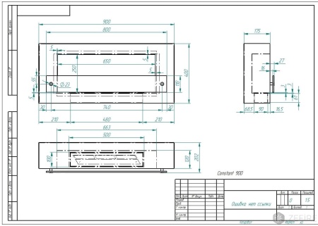 Напольный биокамин Zefire CONSTANT 900 Чёрный по цене 39 500 руб.