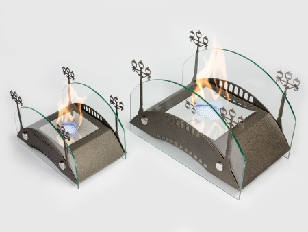 Настольный биокамин Lux Fire "Пушкинский мост" M Бронза по цене 19 602 руб.